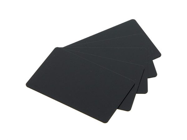 Card plastic negru mat CR80